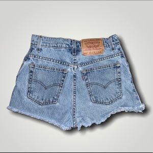 Levi’s denim shorts